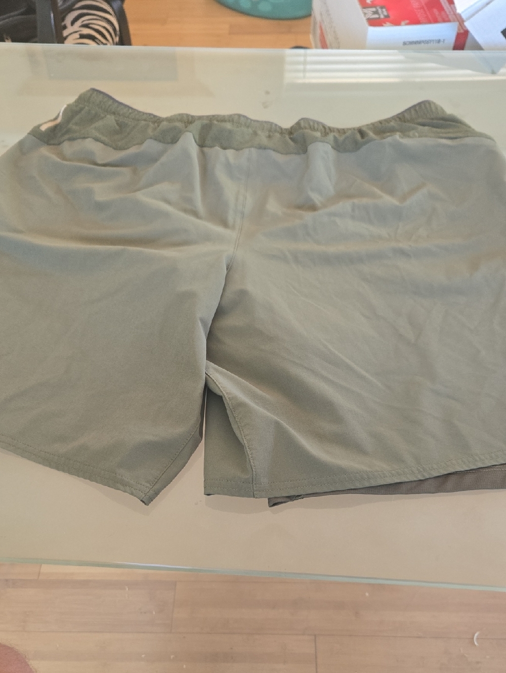REI Olive Green Men's Athletic Shorts